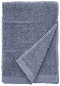 Niebieski bawełniany ręcznik frotte 50x100 cm Line – Södahl