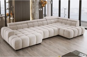 Narożnik BULL XL Prawostronny z elektryczną funkcją regulacji tkanina Salvador 03 WERSAL