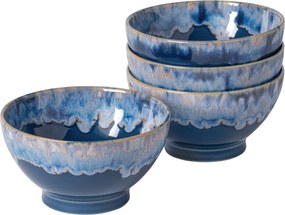 Niebieskie kamionkowe miski zestaw 4 szt. ø 15 cm Latte – Costa Nova