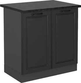 Szafka pod zlew antracytowy domek wiejski 80x60x81.6 r-line