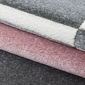Różowo-szary chodnik 80x300 cm Hawaii – Ayyildiz Carpets