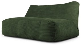 Zielony sztruksowy worek do siedzenia Sofa Tube 160 – SLOWDOWN