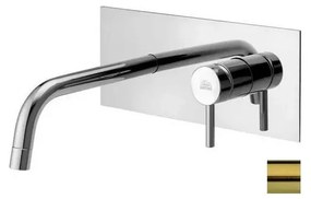 Paffoni - Bateria umywalkowa podtynkowa LIGHT szczotkowane złoto