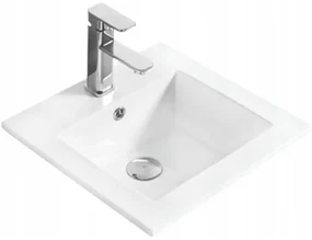 Mexen Stella umywalka wpuszczana w blat 41 x 41 cm, biała - 25454100