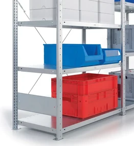 META Regał półkowy CLIP, 230 kg, 2500x1000x400 mm, dodatkowy
