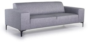 Jasnoszara sofa Scandic Diva, 216 cm