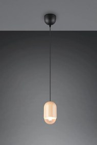 Beżowa lampa wisząca ø 11 cm Nara – Reality