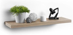 Półka wisząca na ścianę z MDF, dł. 75 cm