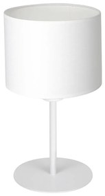 Lampa stołowa ARDEN 1xE27/60W/230V śr. 18 cm biały