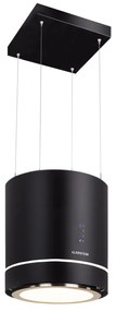 Klarstein Tron Ambience 40cm 521m³/h Okap Wyspowy Czarny