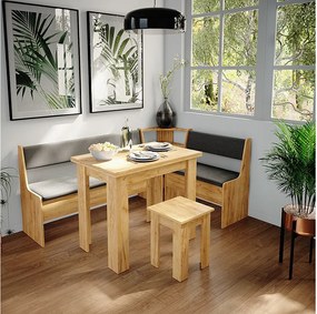 Corner Bank Group złoty dąb energetyczny 136.6x60x80 roman