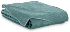 Turkusowa narzuta na łóżko dwuosobowe 200x220 cm Palsha – AmeliaHome