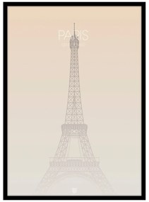 Obraz 50x70 cm Paris Eiffel Tower – Malerifabrikken