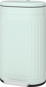 HOMCOM Kosz na Śmieci 30L Pedałowy z Pokrywą, Wyjmowanym Wewnętrznym Pojemnikiem i Systemem Soft-Close, 36,5 x 31,2 x 60,8 cm, Zielony | Aosom PL