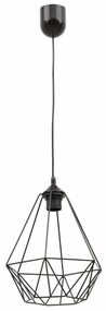 Lampa wisząca BENIGNE I czarna ELTAP