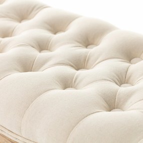 Ławka  Isacco cream 114x38x48cm