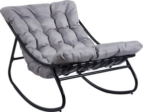 Nowoczesny fotel bujany FR14-FX
