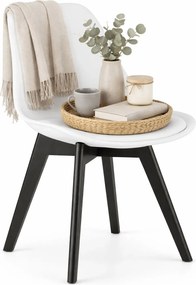 Białe kuchenne krzesło w stylu nowoczesnym P9-N98