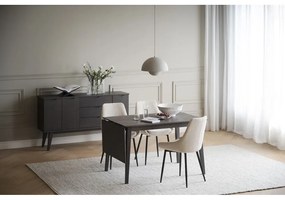 Brązowa niska komoda w dekorze dębu 150x85 cm Filippa – Rowico