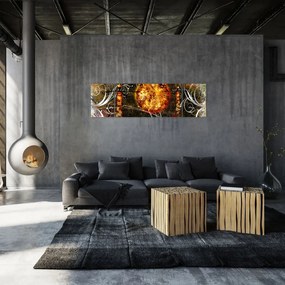 Obraz malarstwa z epoki starożytnej (170x50 cm)