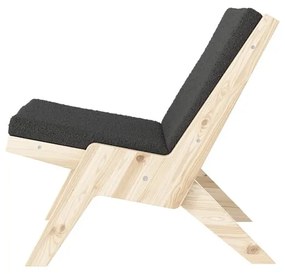 Ciemnoszary fotel Sway – Karup Design