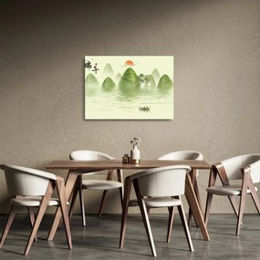 Obraz na szkle - Dolina Zielonych Gór (70x50 cm)