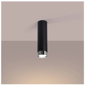 Lampa sufitowa w czarno-srebrnym kolorze Crown – Nice Lamps