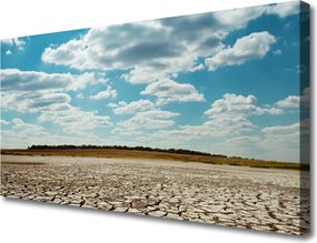 Obraz drukowany na płótnie Złociste Piaski Sahary