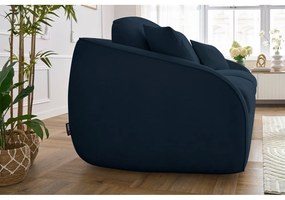 Ciemnoniebieska rozkładana sofa 235 cm Cezanne – Bobochic Paris