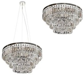 Azzardo AZ2107 lampa wisząca/sufitowa Salerno, G9, 5x max. 40 W, chrom