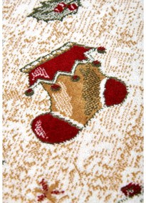 Czerwony dywan z mieszanki bawełny ze świątecznym motywem 160x230 cm Toy's Delight Red Christmas – Villeroy&amp;Boch