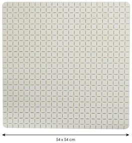 Mata antypoślizgowa pod prysznic 54x54 cm Quadro Premium – MSV