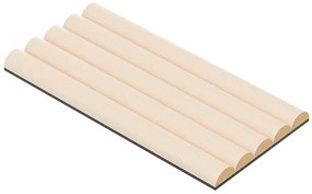 Beżowy ryfloway panel na ścianę i sufit F7-G71