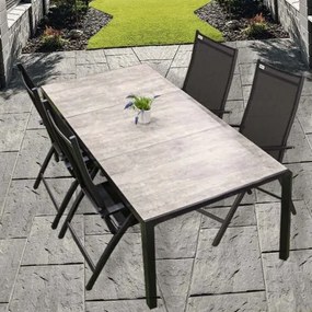 BERGAMO EXPERT - aluminiowy zestaw sof 4+1