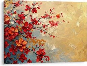 Obraz - Kwitnące drzewo (70x50 cm)