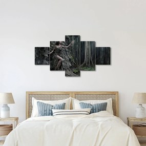 Obraz - Leśna wróżka (125x70 cm)
