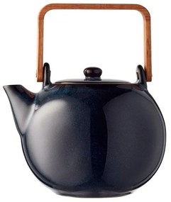 Ciemnoniebieski dzbanek do herbaty ceramiczny z sitkiem 1,2 l Gastro Blue – Bitz