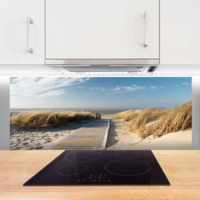 Panel nad blat kuchenny Ścieżka Prowadząca Na Plażę