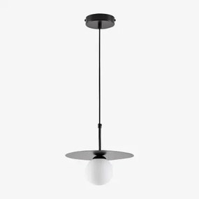 Lampa Sufitowa Do Łazienki Z Kulą Szklaną Jorien Czarna - Sklum