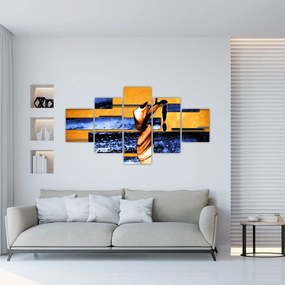 Obraz obrazu abstrakcyjnego (125x70 cm)