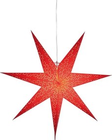 Czerwona dekoracja świetlna Star Trading Dot Red, ⌀ 70 cm