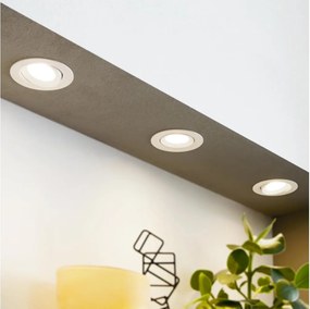 Eglo 32896 - ZESTAW 3x wpuszczanych opraw sufitowych SARTIANO LED/5W/230V