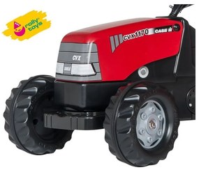 Rolly toys rolykid traktor na pedały case z przyczepką