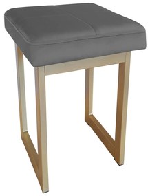 TABORET SOLID 60cm STOŁEK LOFT podstawa złota BL14