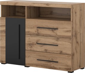 Komoda RISTO 119 cm do Salonu Sypialni Dąb wotan