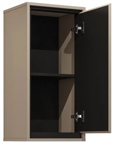 Szafka łazienkowa GAJA 1D 35cm congo/czarna HELVETIA