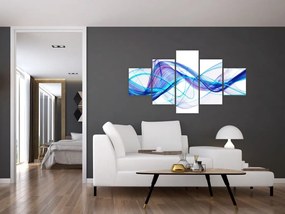 Obraz abstrakcji (125x70 cm)