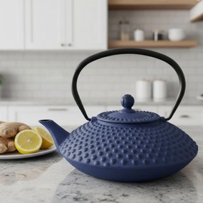 Czajnik żeliwny z zaparzaczem MIKA, 1250 ml