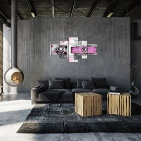 Obraz abstrakcji (125x70 cm)