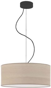 Żyrandol z abażurem w stylu boho 40 cm - D0-G48
